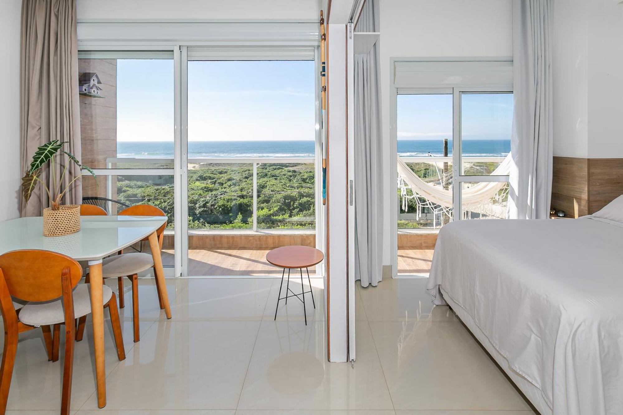 Apartamento Vista Mar no Novo Campeche Florianopolis Exterior foto