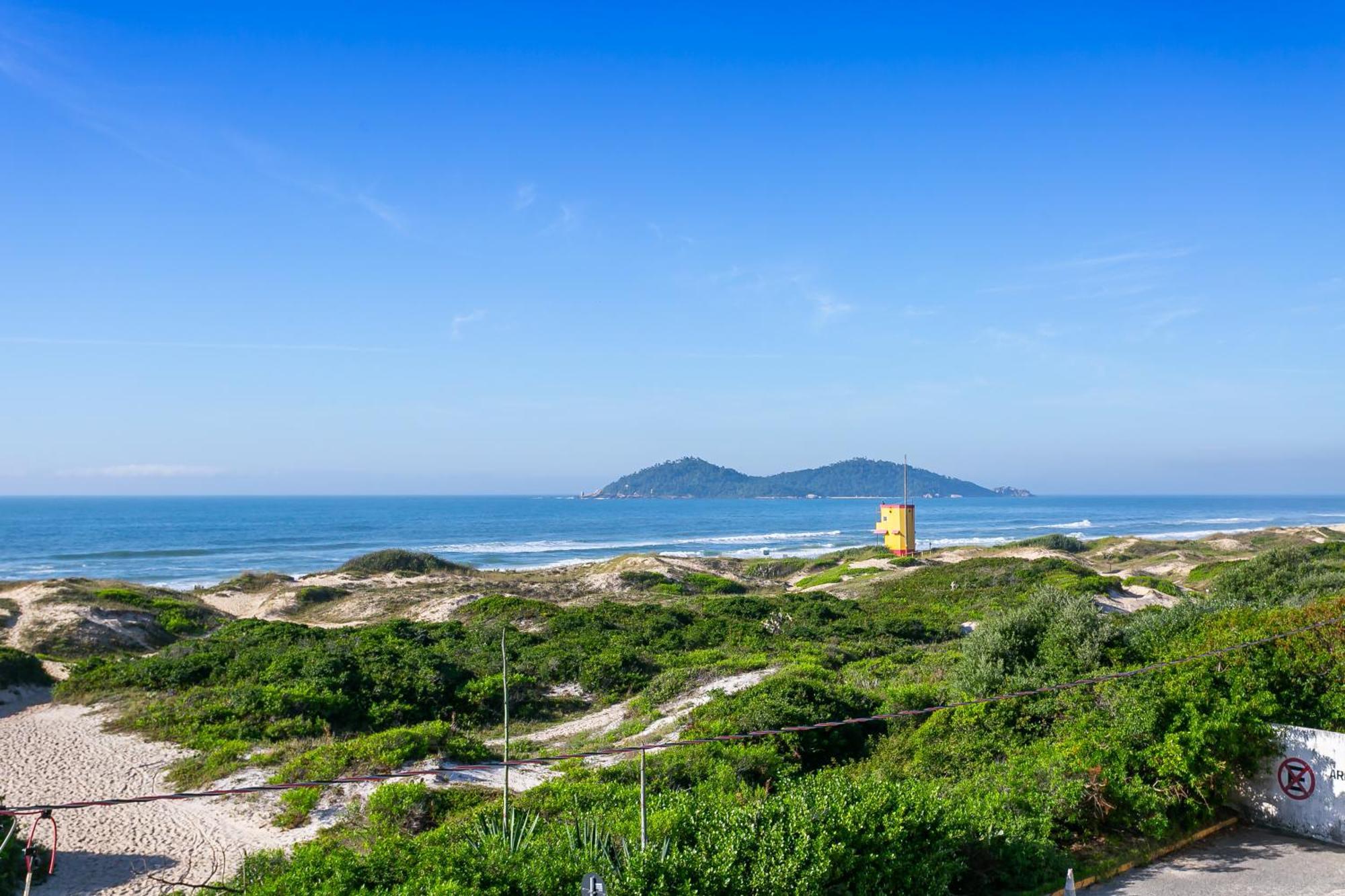 Apartamento Vista Mar no Novo Campeche Florianopolis Exterior foto