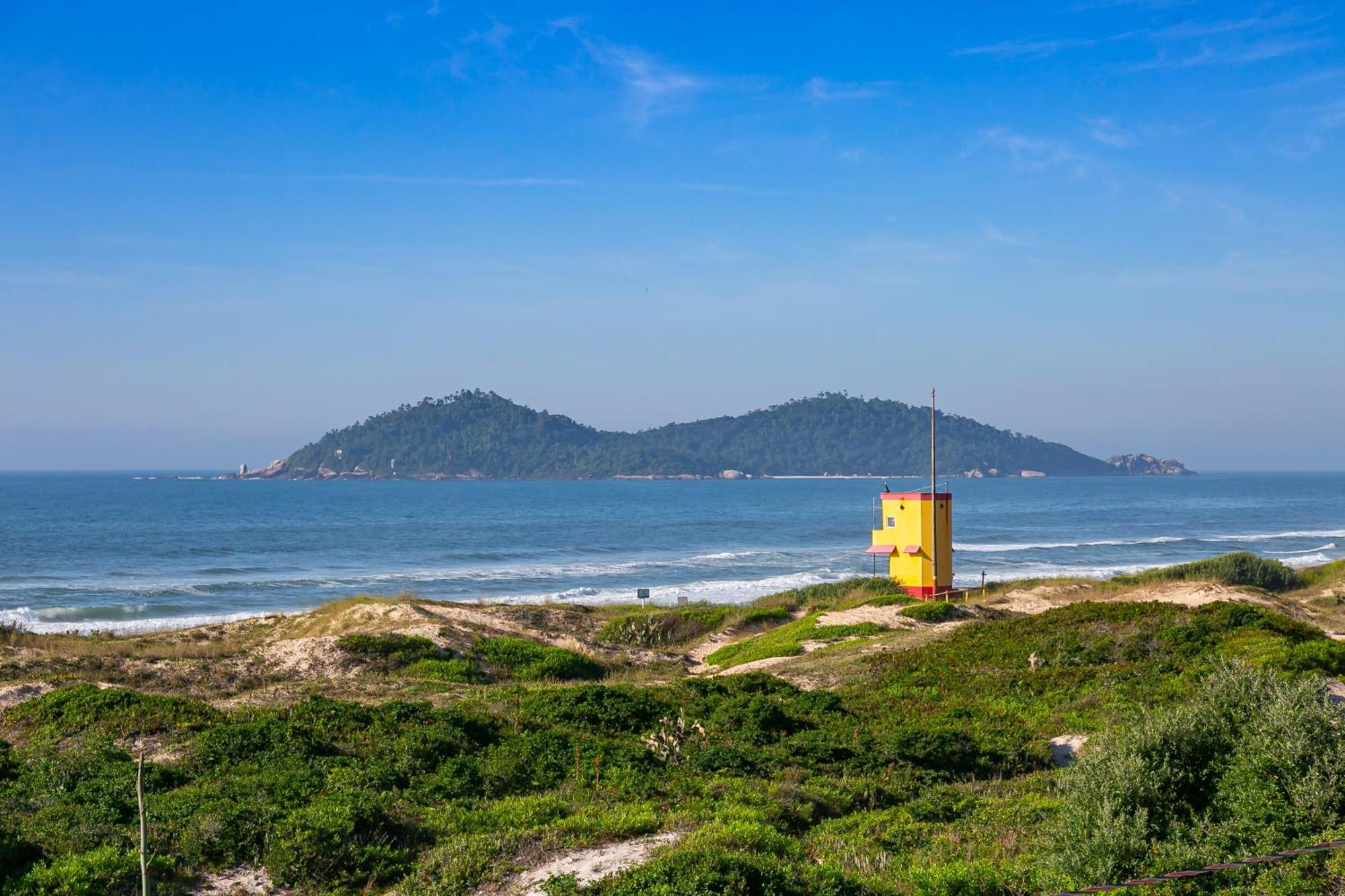 Apartamento Vista Mar no Novo Campeche Florianopolis Exterior foto